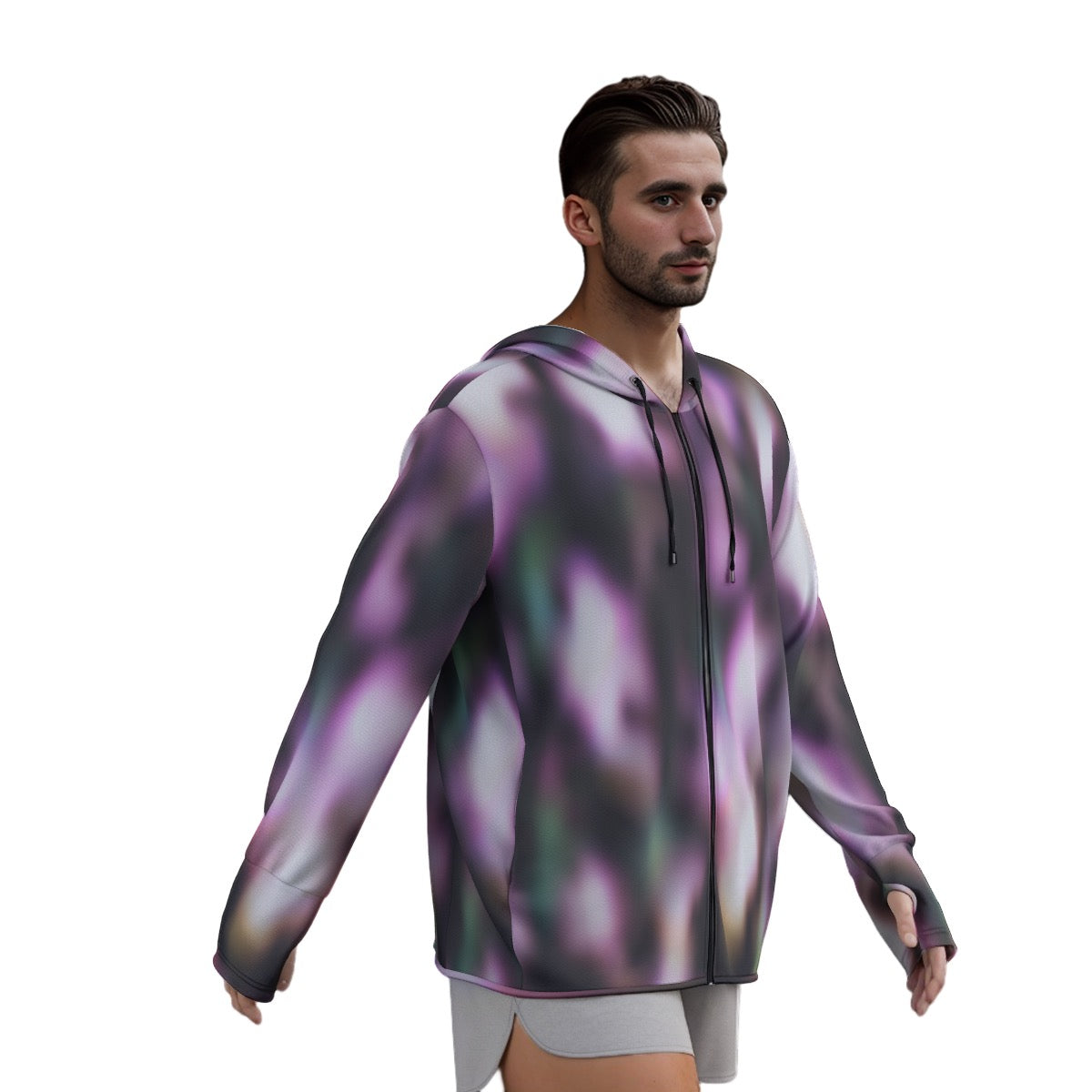 Neon Haze Lightweight UV Protective Jacket