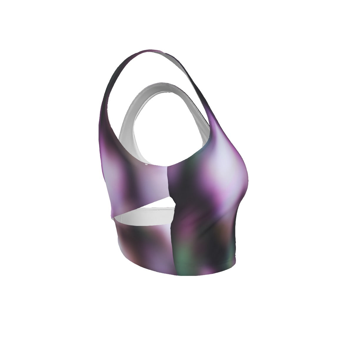 Neon Haze Women's Back Cross Sports Bra