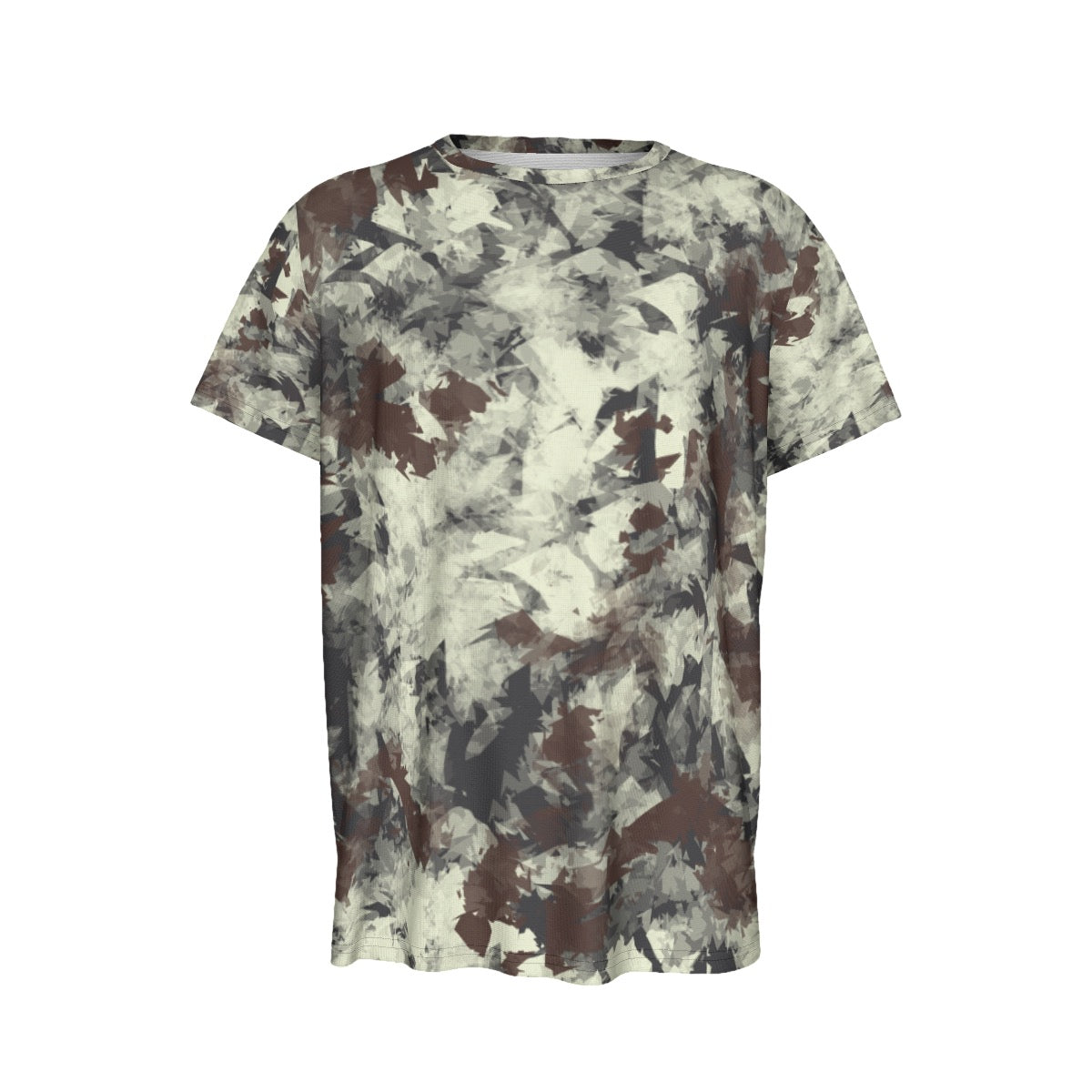 Forest Fracture Unisex Round Neck Short Sleeve T-Shirt