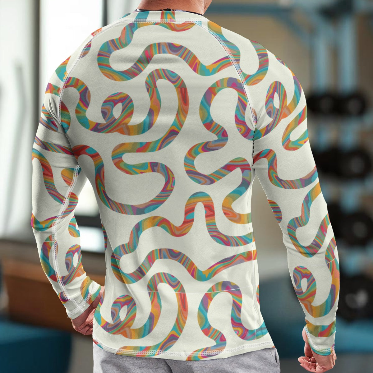 Arcane Wave Unisex Yoga Sports Long Sleeve T-Shirt