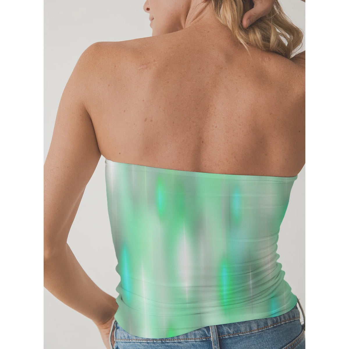 Glacial Glow Women's Strapless Top