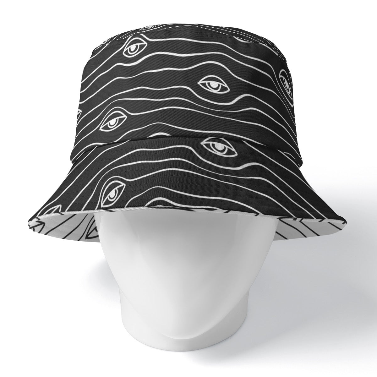 Silent Watcher Reversible Bucket Hat