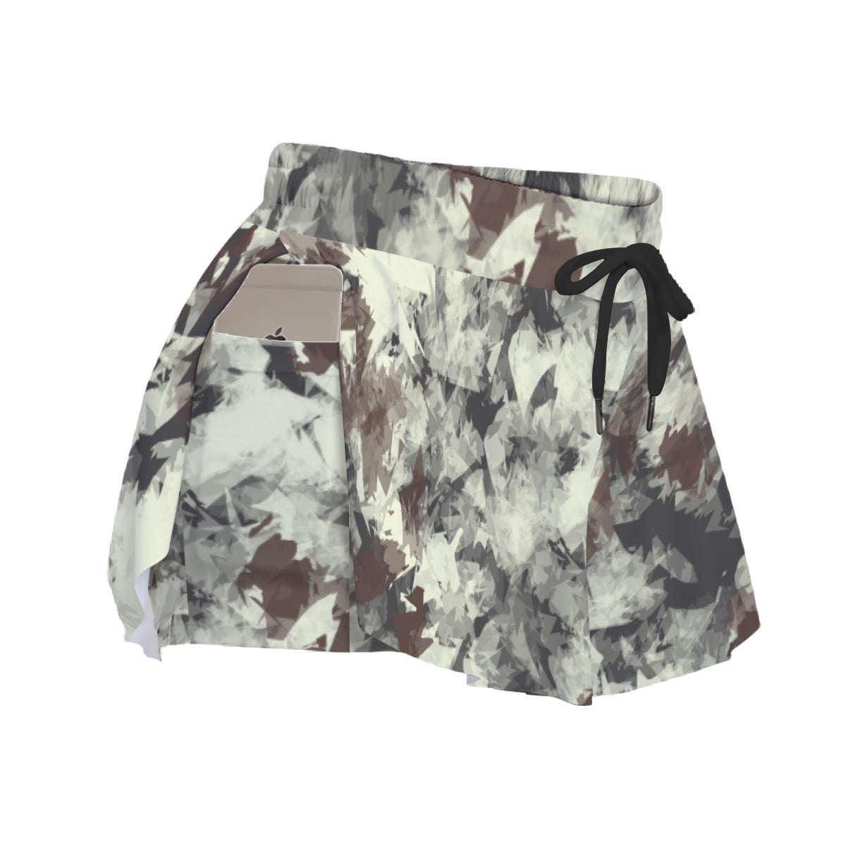 Forest Fracture Women's Sport Skorts With Pocket