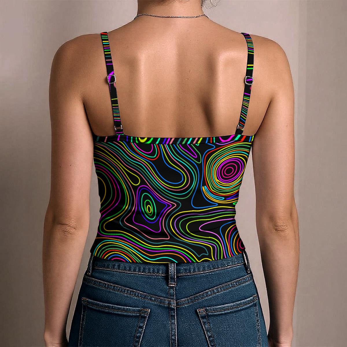 GeoLight Spectrum Women's Spaghetti Strap Tank Top