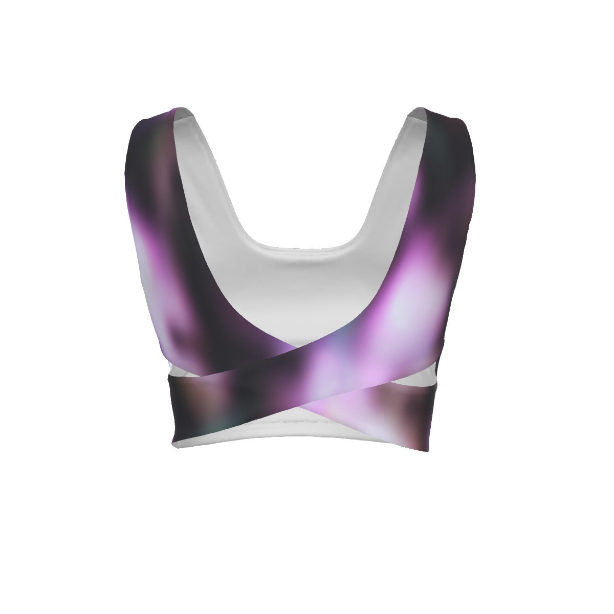 Neon Haze Women's Back Cross Sports Bra