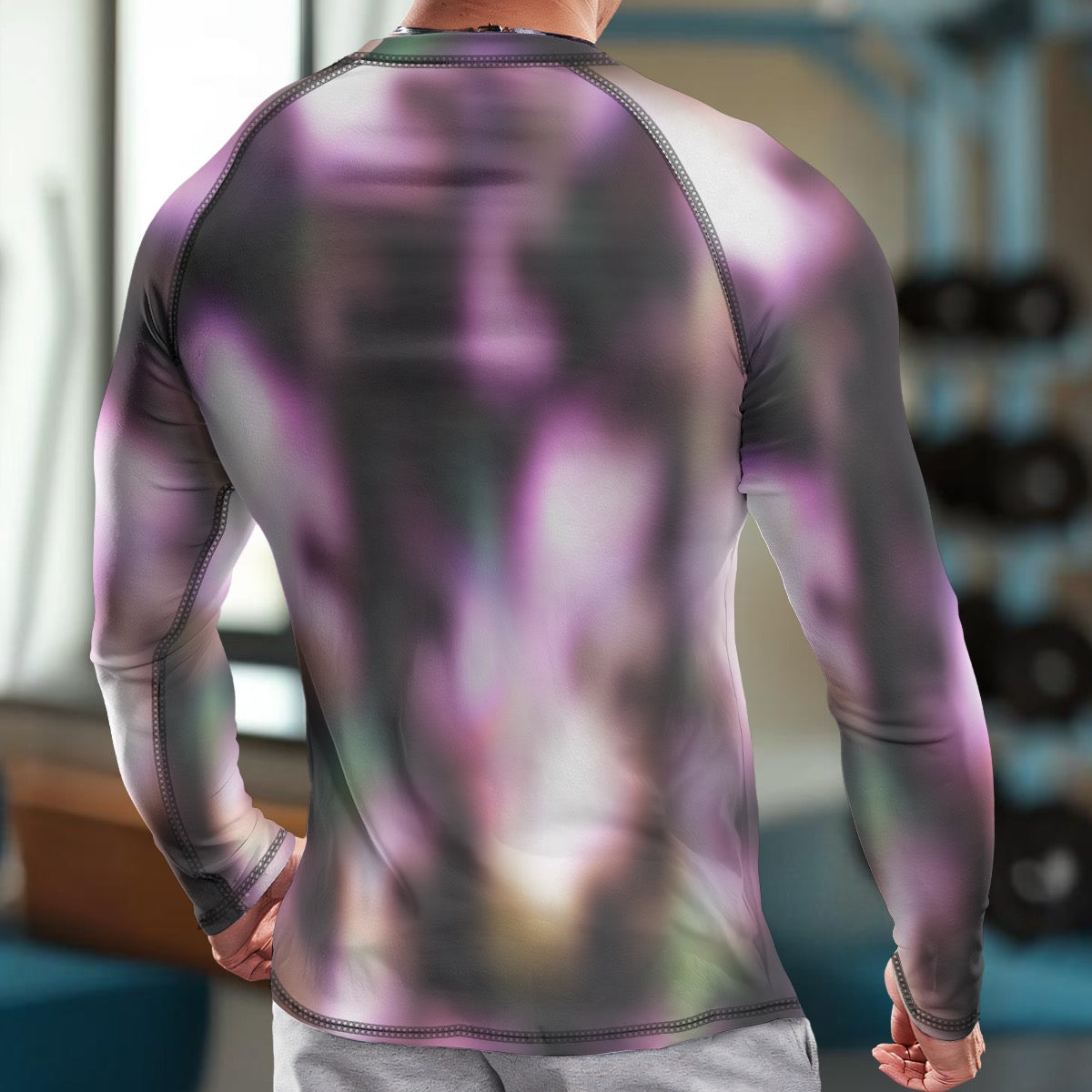 Neon Haze Unisex Yoga Sports Long Sleeve T-Shirt