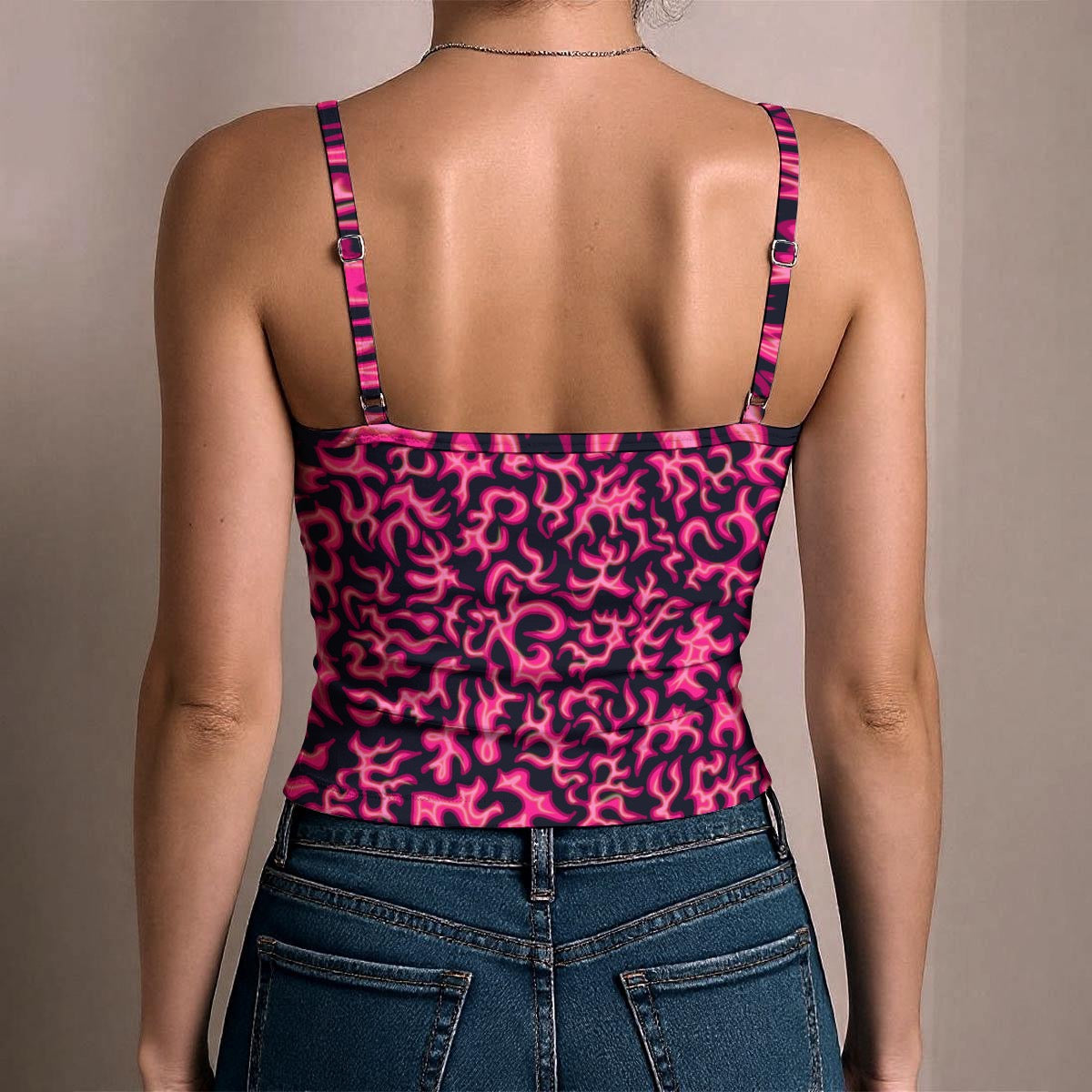 Lava Pulse Women's Spaghetti Strap Tank Top